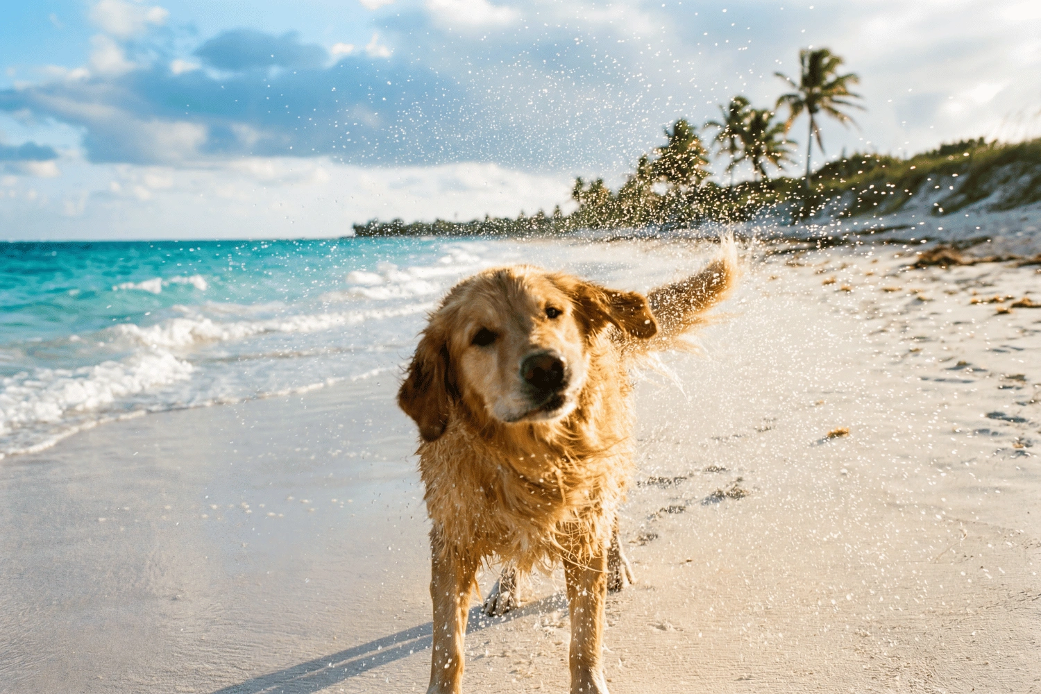 Dog Beaches - Sand, surf, and splashing allowed.