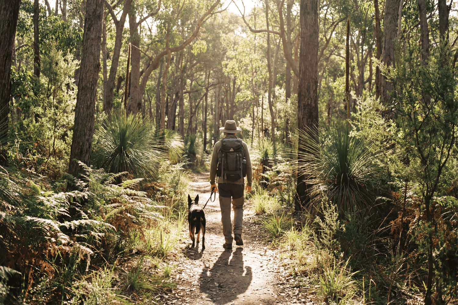 Trail - Scenic on-leash hikes for active dogs.